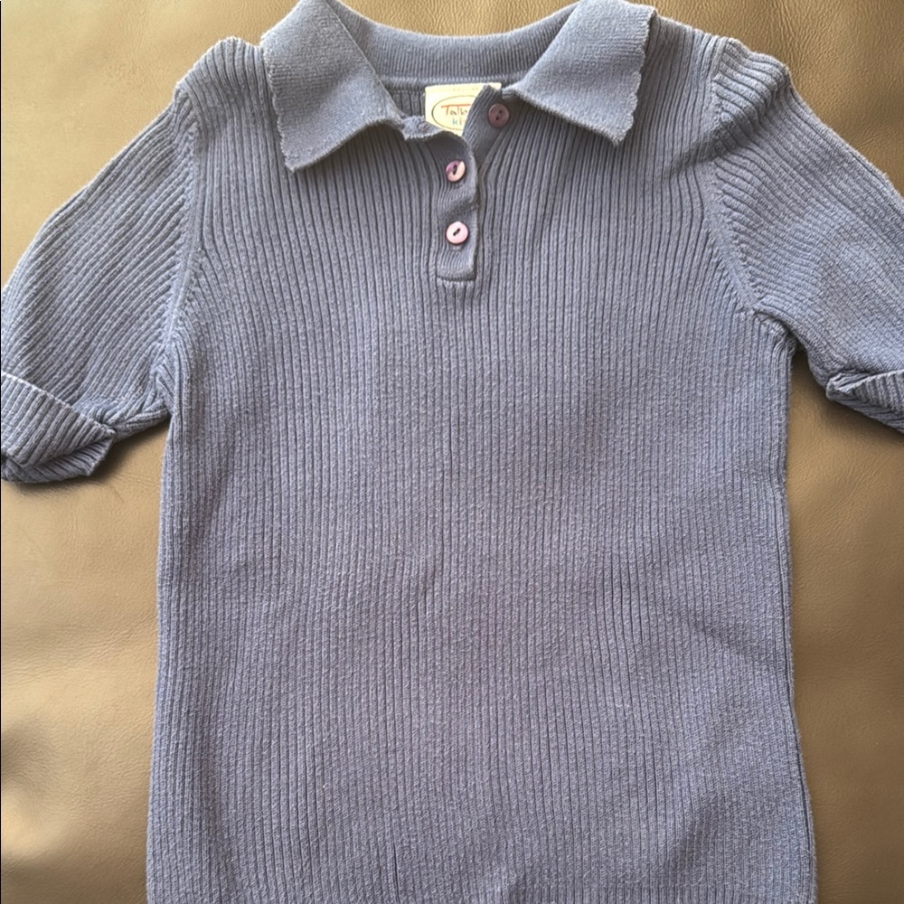 Talbots Kids Ribbed Polo Shirt